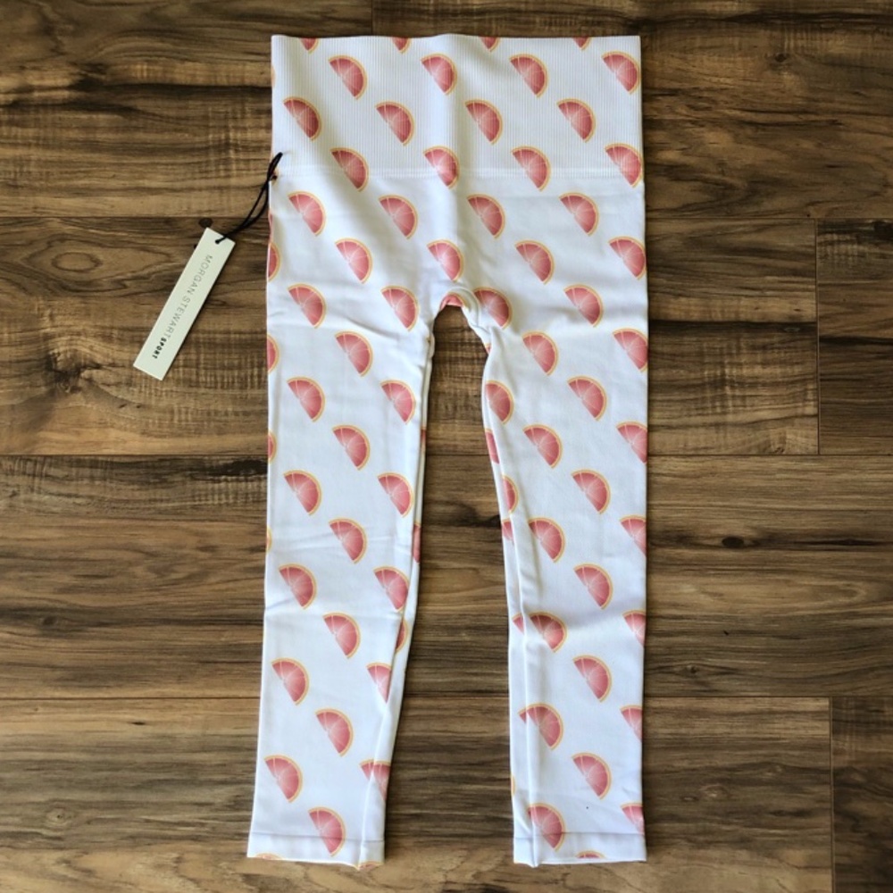 NWT - Morgan Stuart Sport Fruit Leggings XS/S - Picture 4 of 11